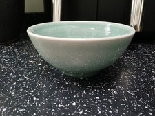 JEFF BANKS POUR LA MAISON GREEN SPECKLE DEEP CEREAL BOWL