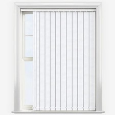 Lucca White Vertical Blind 190