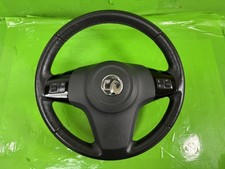 VAUXHALL CORSA STEERING WHEEL LEATHER AIRBAG HEATED MULTI FUNCTION 2014-2019