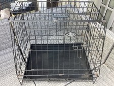 24 Medium Dog Crate with Sloped Side for Car Boot. Hardly used. 