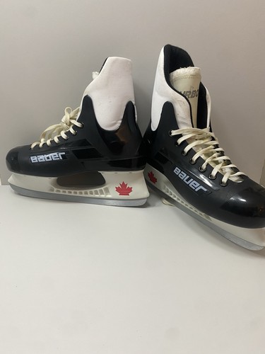 Vintage bauer turbo ice skates - bauer,