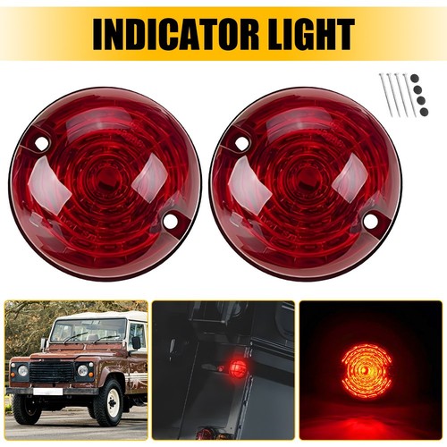 Led front indicator red - 2x,