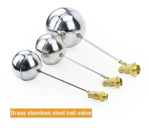 1 brass float valve - float,