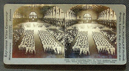 1918 naval academy graduating - academy,