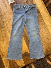 Girls Blue Jeans Decorated