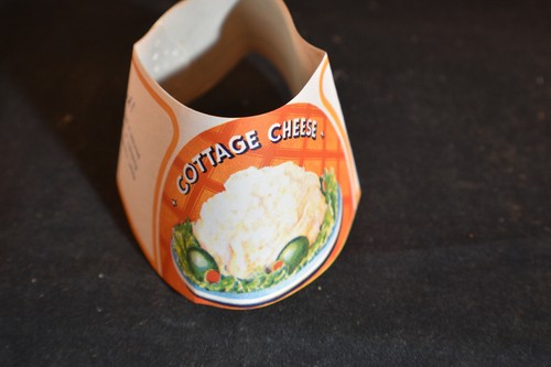 Cottage cheese label - cottage,