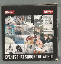 EVENTS THAT SHOOK THE WORLD - Daily Mirror - UK DVD BOX SET - 20 DISCS