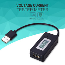 Mini LCD USB Voltage Current Detector Tester Monitor Reader Amp Meter Device TR
