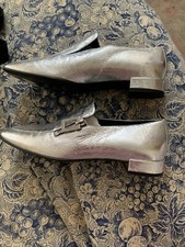 roger vivier shoes - silver, new, never worn, perfect condition