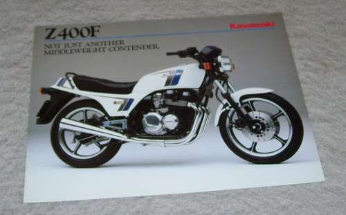 Kawasaki z400f zr400 - kawasaki, zr400-b1