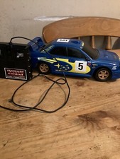 Subaru Impreza Replica 2000s Blue Remote Control Wired RC Car