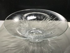 LARGE RCR CRYSTAL LUXION FIRE DESIGN ART GLASS DISH/BOWL