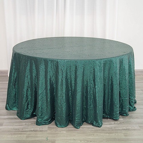 Hunter green sequined 120 - green,