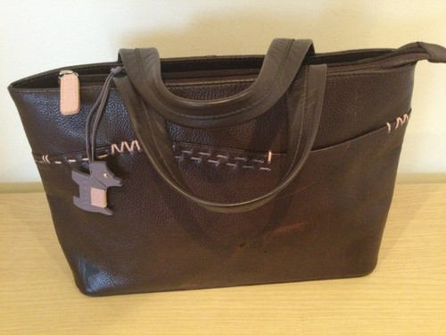 Ladies leather radley handbags - leather,
