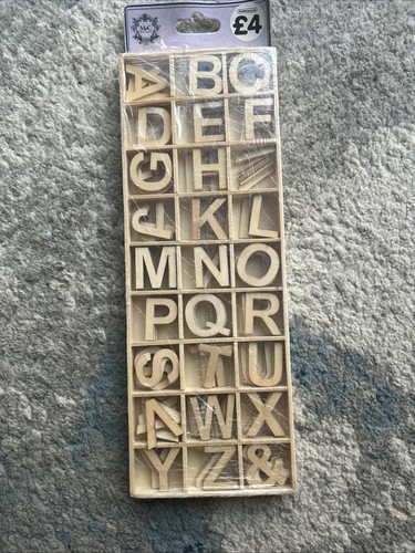 Wooden alphabet letters - alphabet,