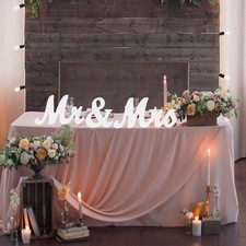 And mrs wooden letters sign - wooden,