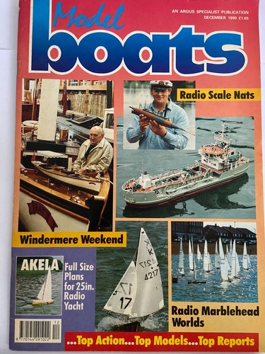 Model boats december 1990 - model,