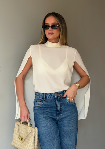 Zara collection ecru cape - zara,