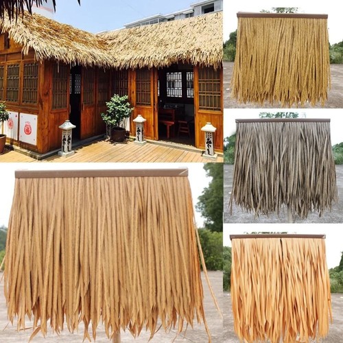 Straw roof thatch simulation - straw,