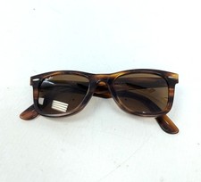 Vintage Men's RAY-BAN Brown Tortoise Shell RB2140 954 Wayfarer Sunglasses - P01