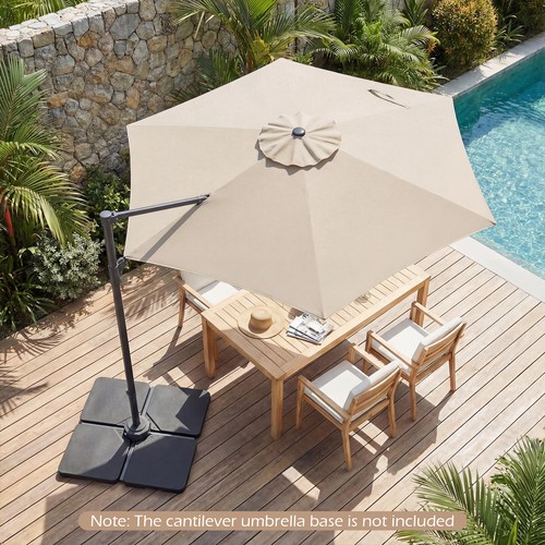 292cm patio cantilever - 292cm,