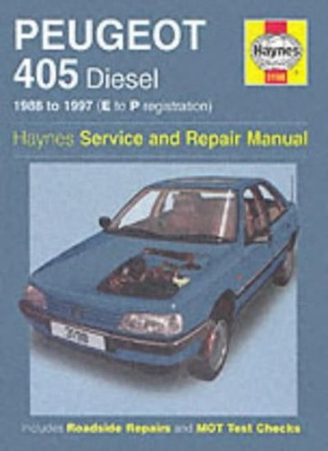 Peugeot 405 diesel service - peugeot,