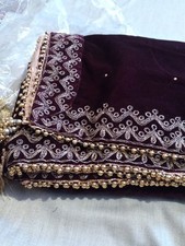 Womens Velvet Shawl Wrap