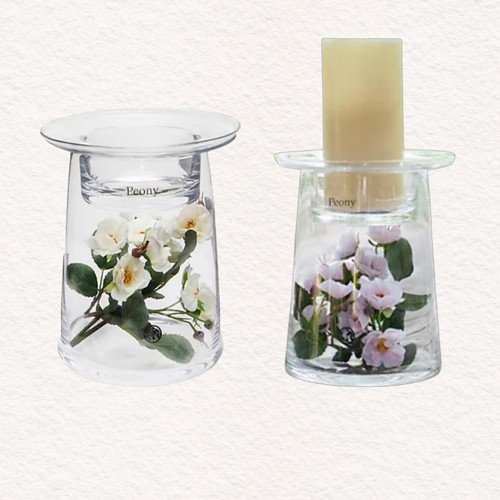 Qvc peony mini roses glass - roses, in