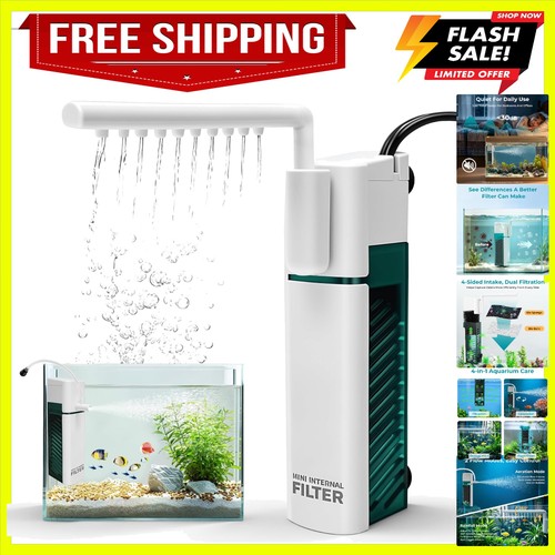 Small aquarium filter 5w - small, filter,
