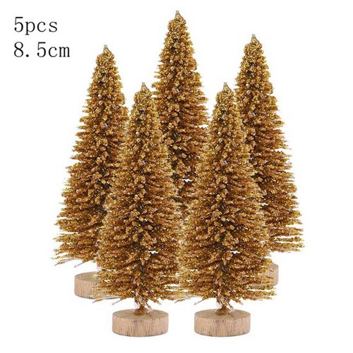5pcs gold glitter sisal snow - glitter,