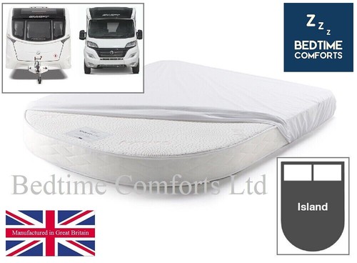 Caravan motorhome island bed - caravan, /