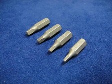 4 x Square Screwdriver Bits