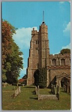 CAVENDISH St Mary's Church Suffolk Postcard