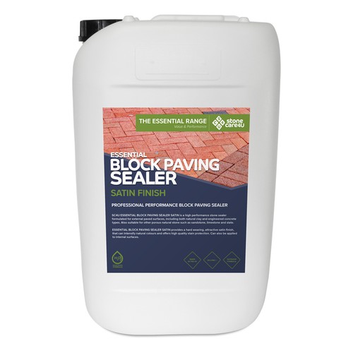 Block paving sealer wet satin - wet,
