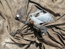 Left hand foot peg & hanger for Chongqing Xgjao 125 Kaiser Newera