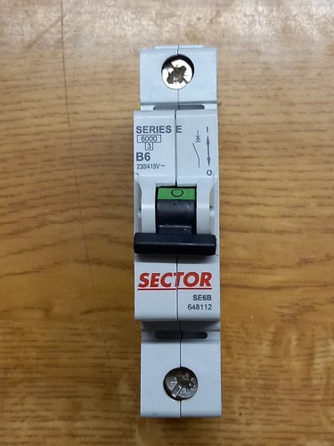 Sector 648112 type mcb - 648112, b