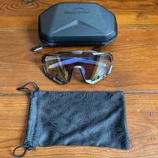Magicshine Morpher Photochromic Cycling Sunglasses Grey / Mirror