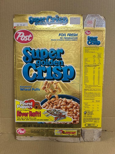Post super sugar crisp cereal - crisp,