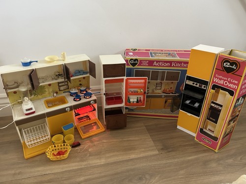 Sindy action kitchen unit - sindy, with