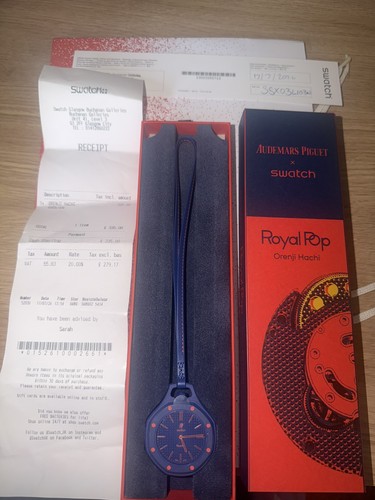 Swatch royal pop orenji - royal, ap