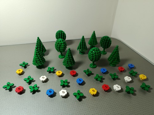 Lego trees and plants - trees,
