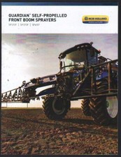 New Holland "Guardian" Self-Propelled Front Boom Sprayer Brochure Leaflet