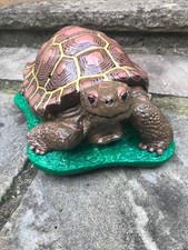Vintage Garden Tortoise Ornament fully restored to brighten your garden