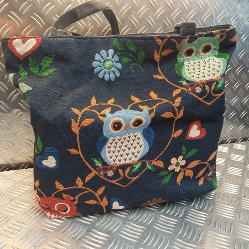 Colourful cotton traders owl - colourful,