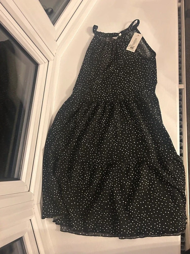 Bnwt miss vie black white - black, &