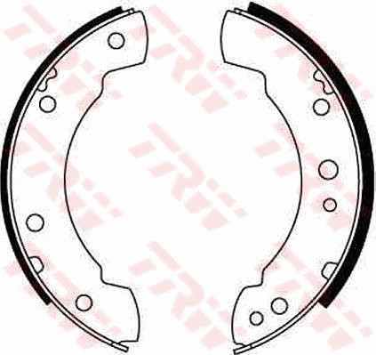New brake shoe set for - new,