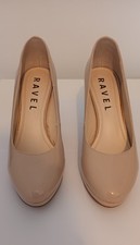 Nude Patent High Heeled Shoes