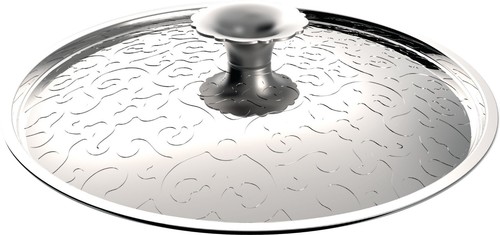 Alessi dressed 16cm steel lid - dressed,
