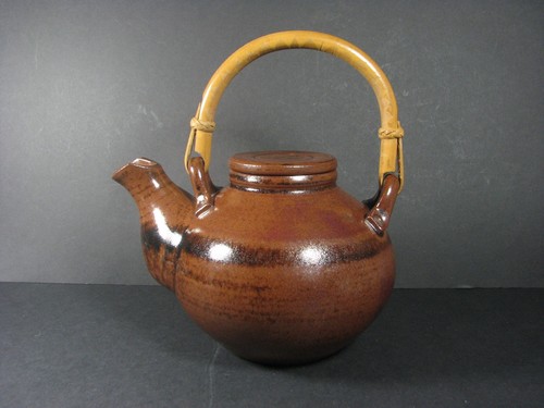 Rustic brown studio pottery - rustic,
