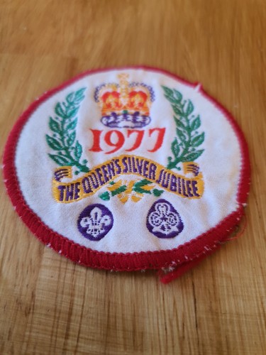 Vintage 1977 woven scout - woven,